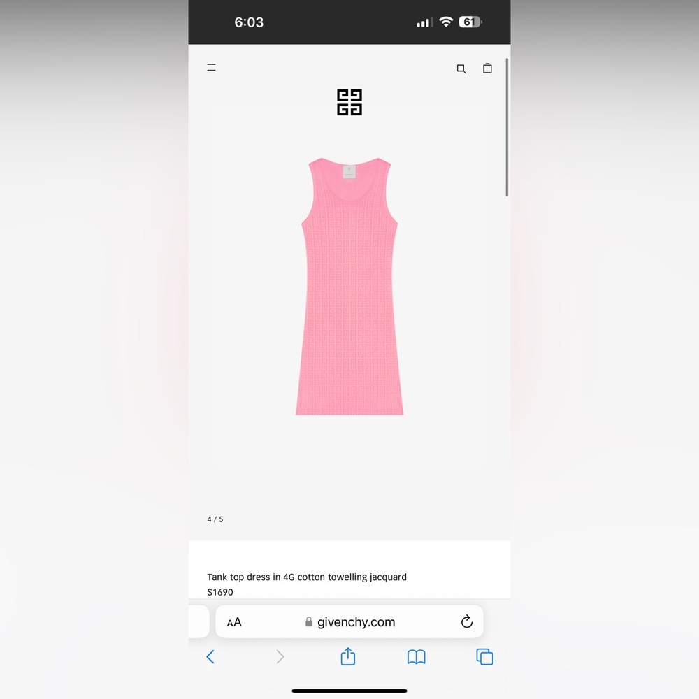 Givenchy dress